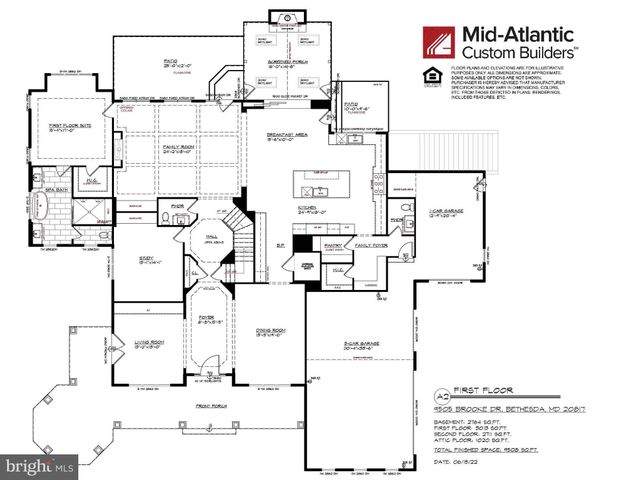 $4,635,000 | 9505 Brooke Drive, Bethesda, MD 20817