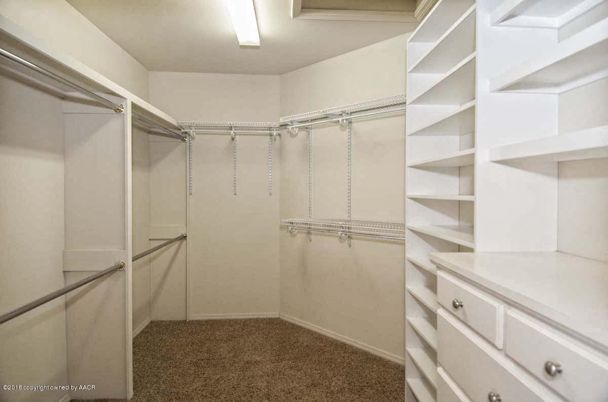 9251 Greyhawk Road Amarillo, TX 79119 - Photo 27 of 63 MASTER CLOSET