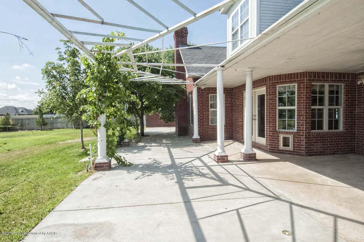 9251 Greyhawk Road Amarillo, TX 79119 - Photo 47 of 63 PATIO VIEW 2