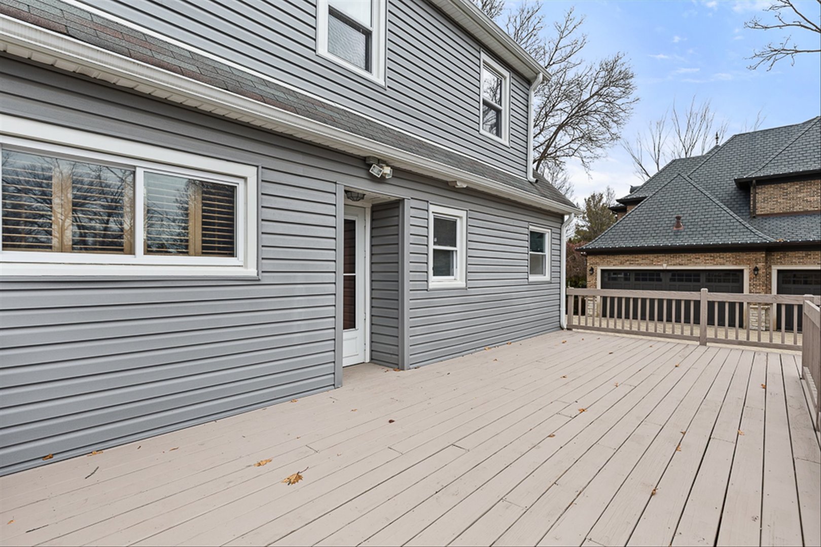 5631 South Oak Street Hinsdale, IL 60521 - Photo 30 of 38 a view of a house with a wooden deck