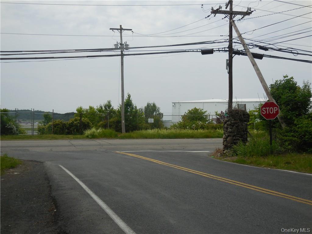 a view of a city street