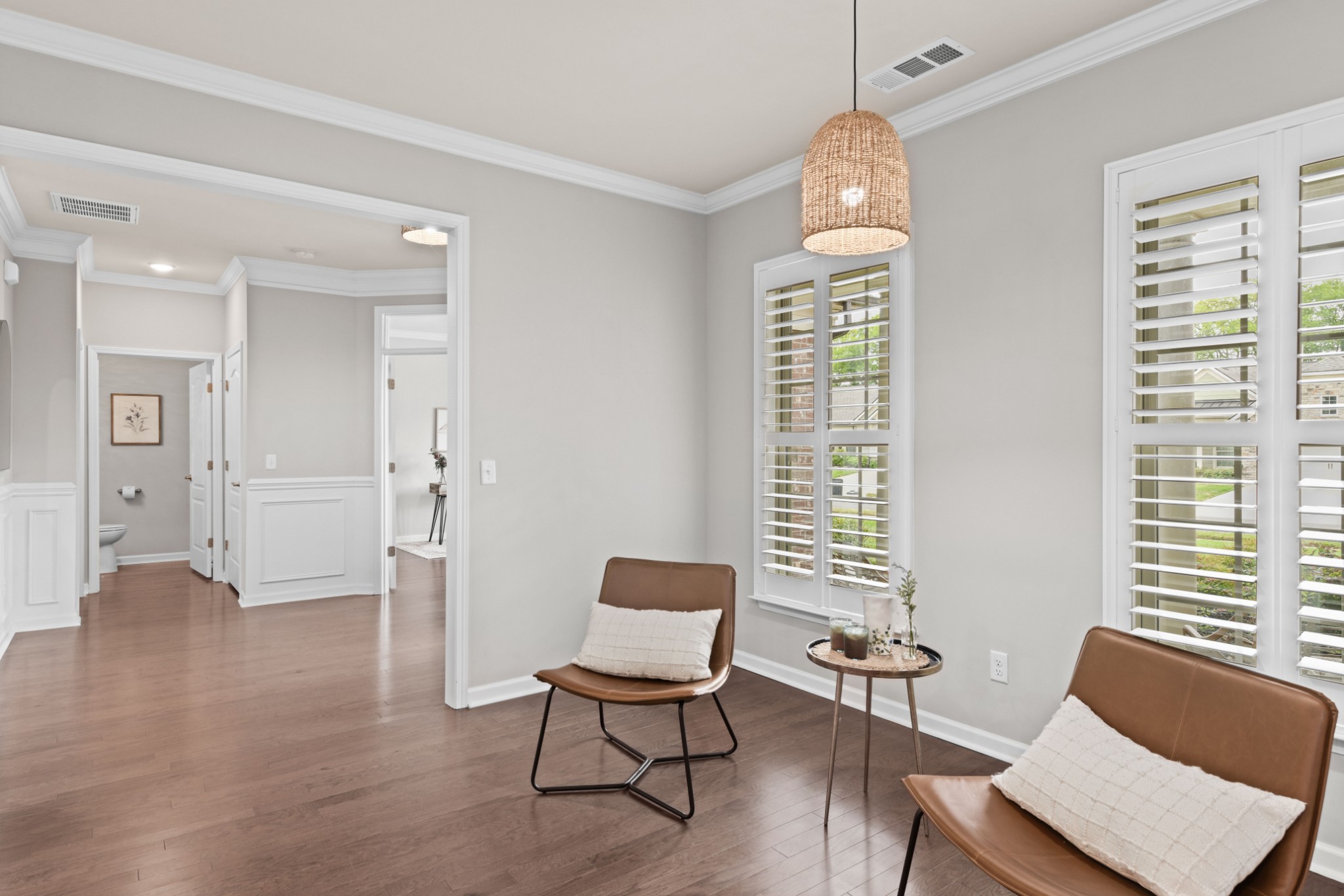 1009 Coffee Ridge Spring Hill, TN 37174 - Photo 12 of 53 a view of a livingroom with furniture window and wooden floor