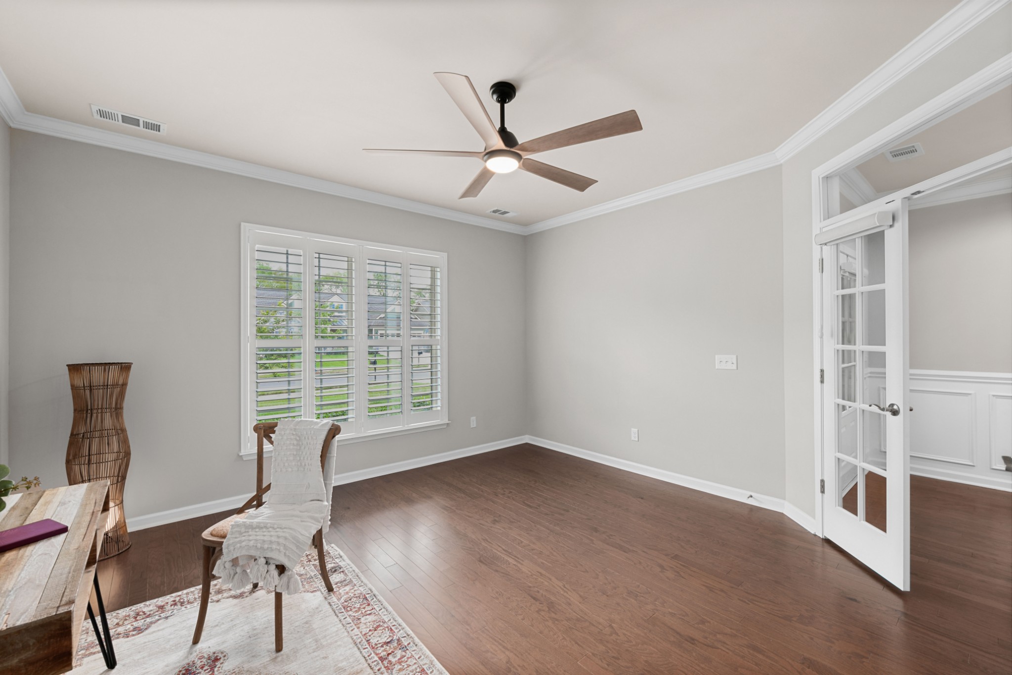1009 Coffee Ridge Spring Hill, TN 37174 - Photo 27 of 53 a workspace with wooden floor and windows