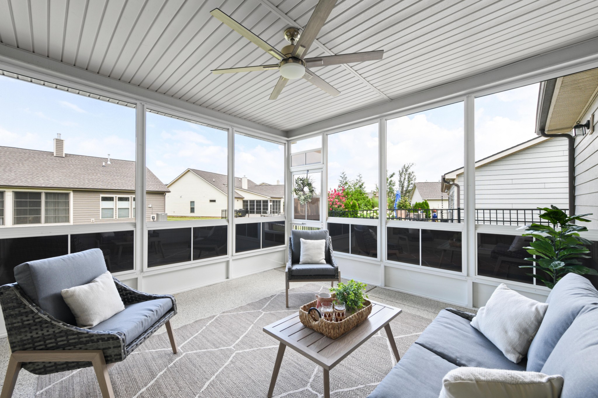 1009 Coffee Ridge Spring Hill, TN 37174 - Photo 34 of 53 a view of a livingroom with furniture and outdoor seating