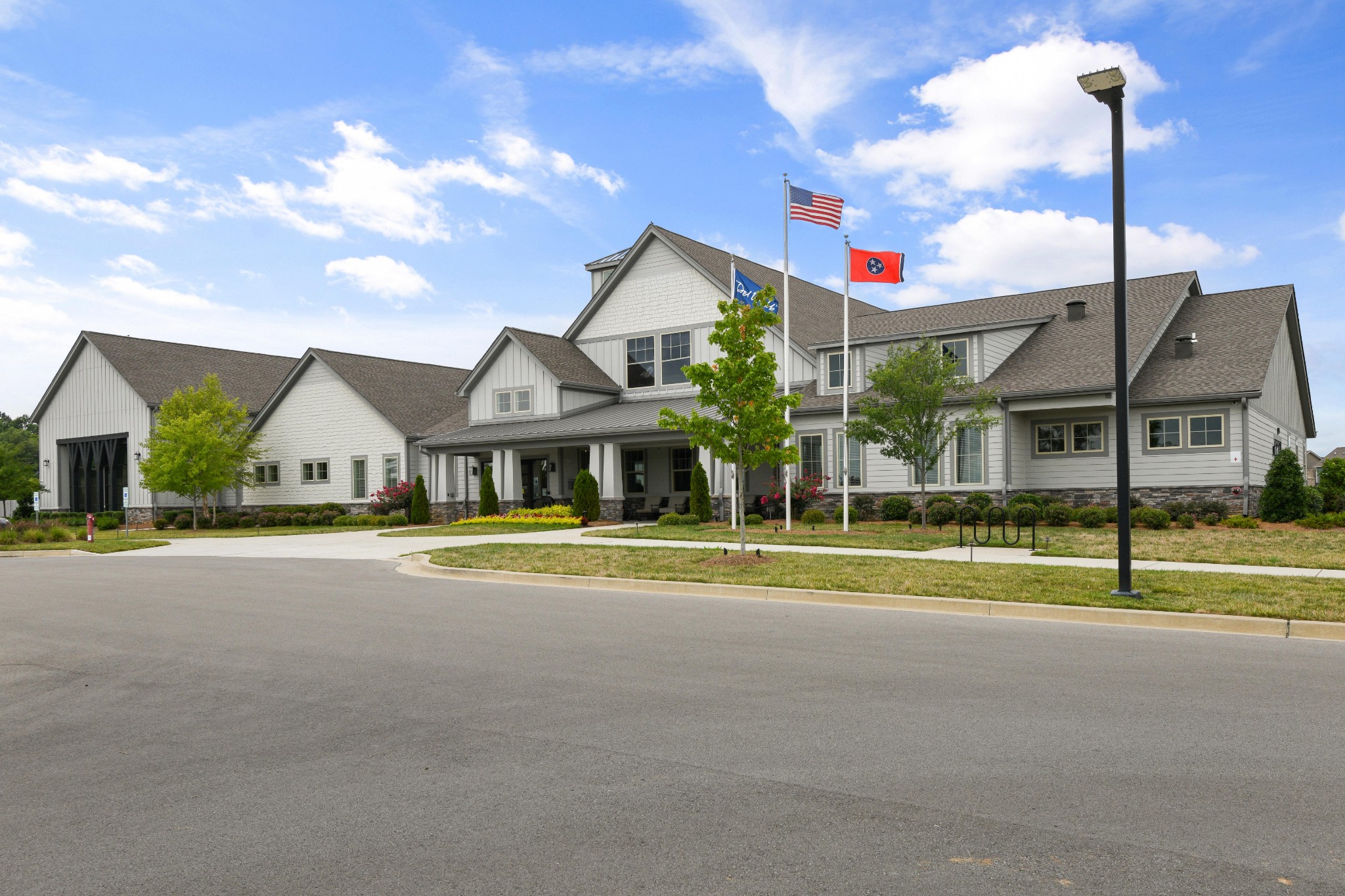 1009 Coffee Ridge Spring Hill, TN 37174 - Photo 53 of 53 a front view of house with swimming pool and yard