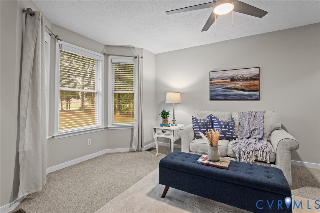 10710 Courthouse Road Dinwiddie, VA 23841 - Photo 6 of 48 a living room with furniture and a large window