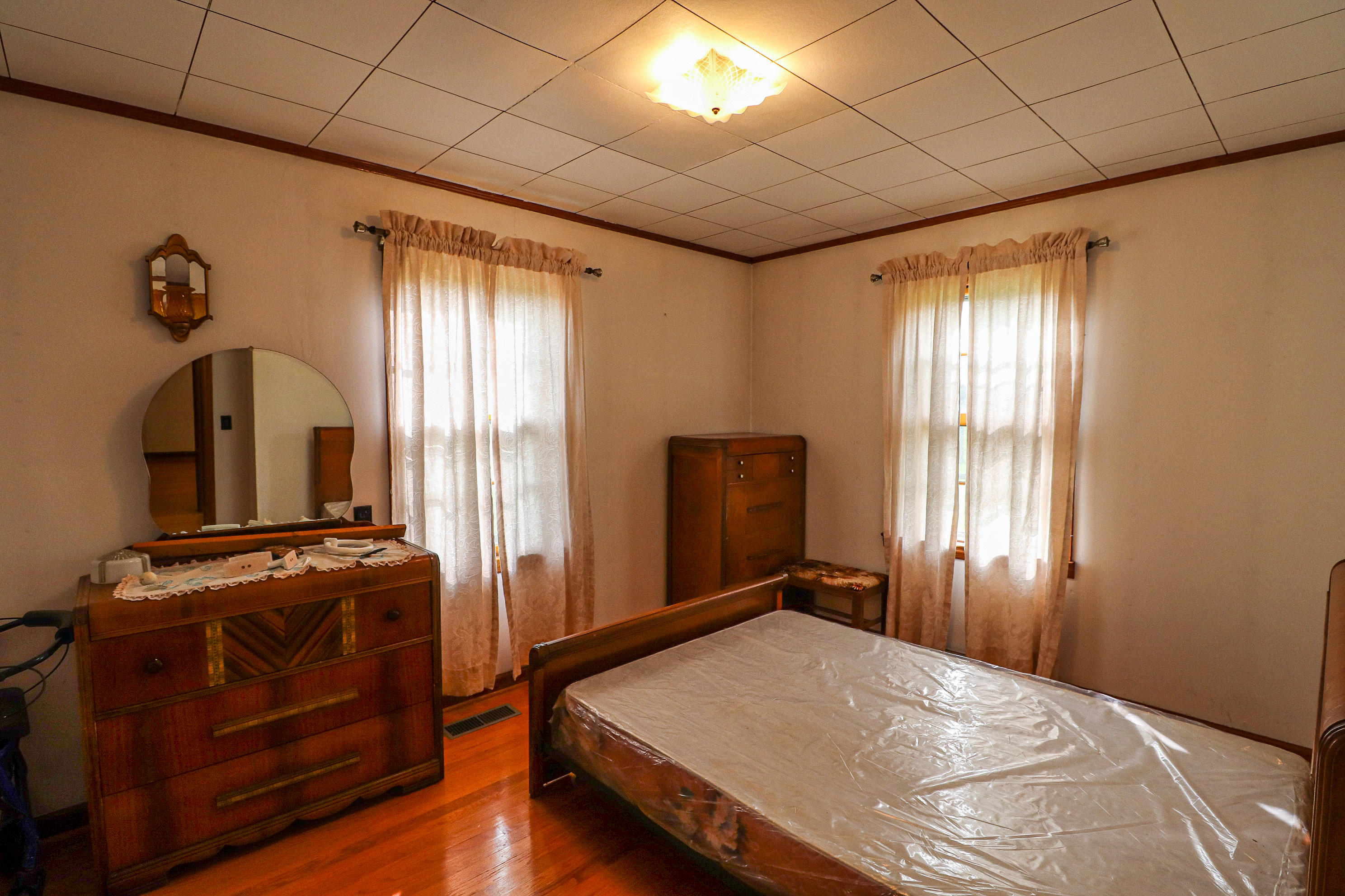 1040 Eanes Road Northeast Check, VA 24072 - Photo 14 of 17 a bed sitting in a spacious bedroom next to a window