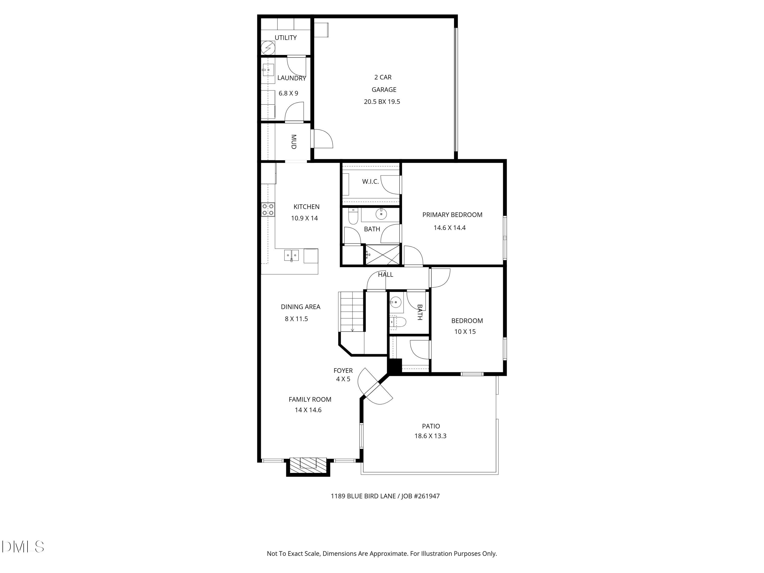 1189 Blue Bird Lane, Unit 1189 Wake Forest, NC 27587 - Photo 7 of 70 1st_floor_blue_bird_court_1189_wake_fore