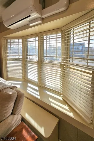 a view of a large window