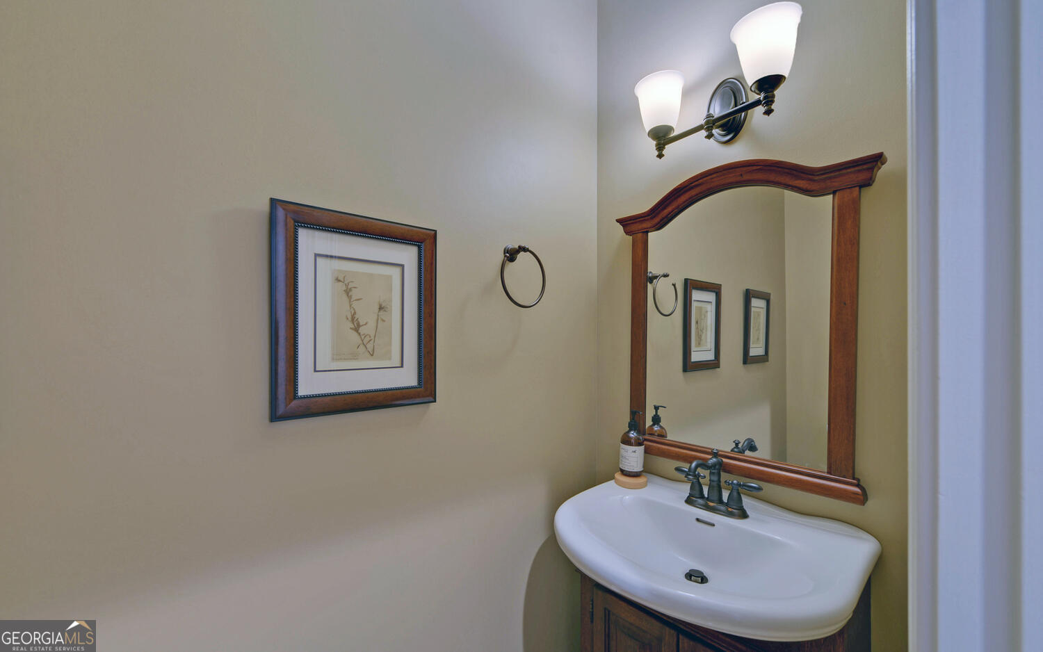 29 Cottage Lane Toccoa, GA 30577 - Photo 20 of 49 a bathroom with a sink and a mirror