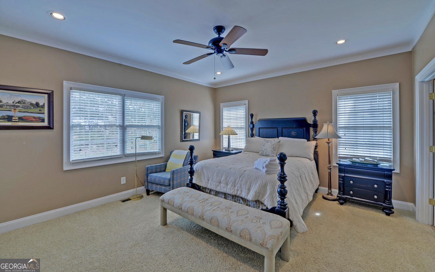 29 Cottage Lane Toccoa, GA 30577 - Photo 22 of 49 a spacious bedroom with a bed and a window