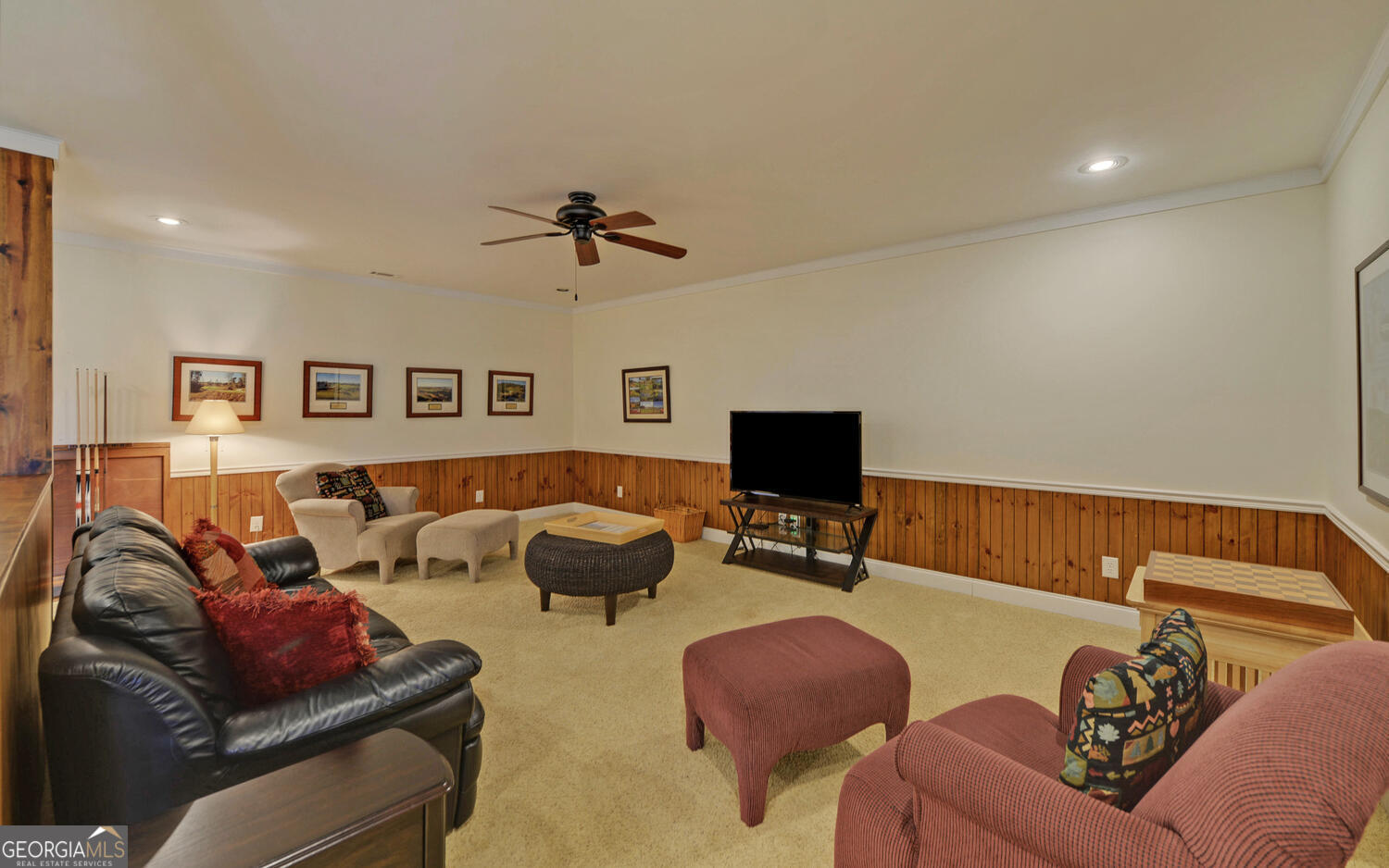 29 Cottage Lane Toccoa, GA 30577 - Photo 29 of 49 a living room with furniture and a flat screen tv