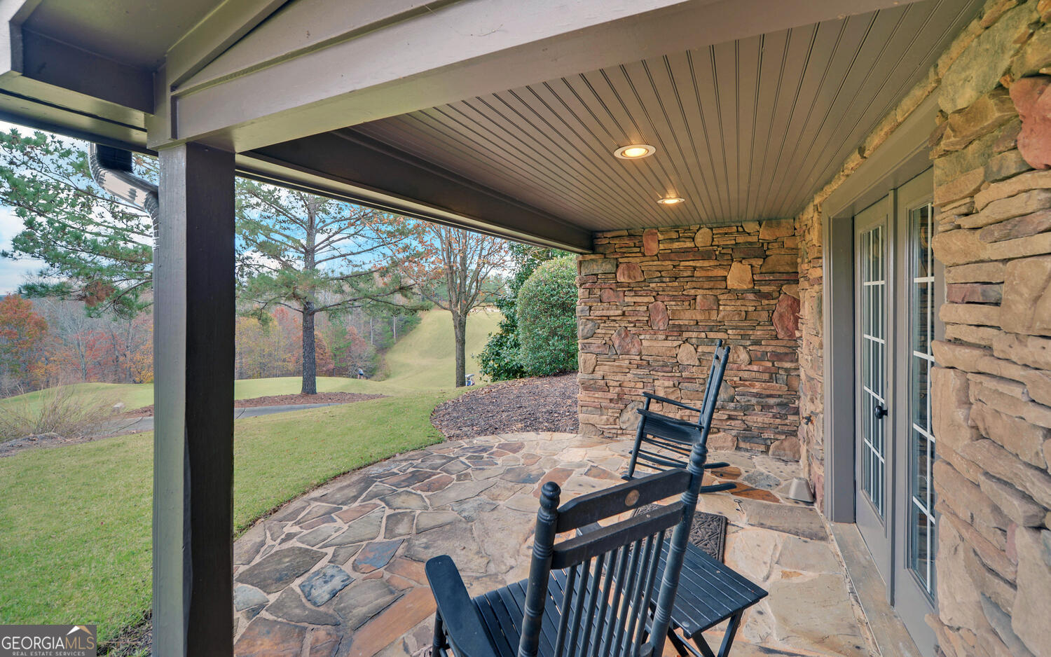 29 Cottage Lane Toccoa, GA 30577 - Photo 42 of 49 a view of an outdoor dining space with furniture