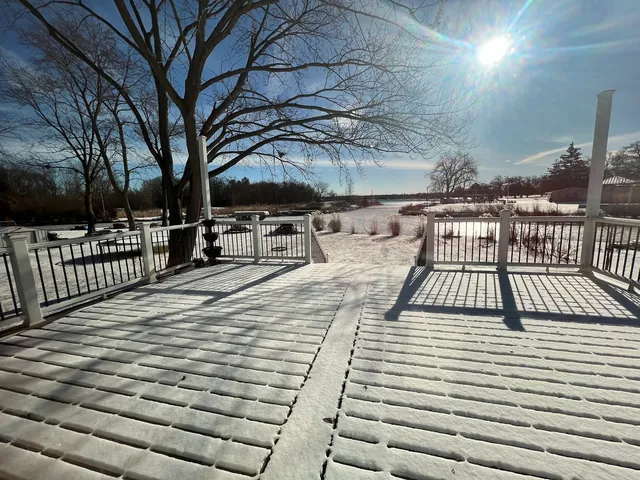 a view of outdoor space with seating