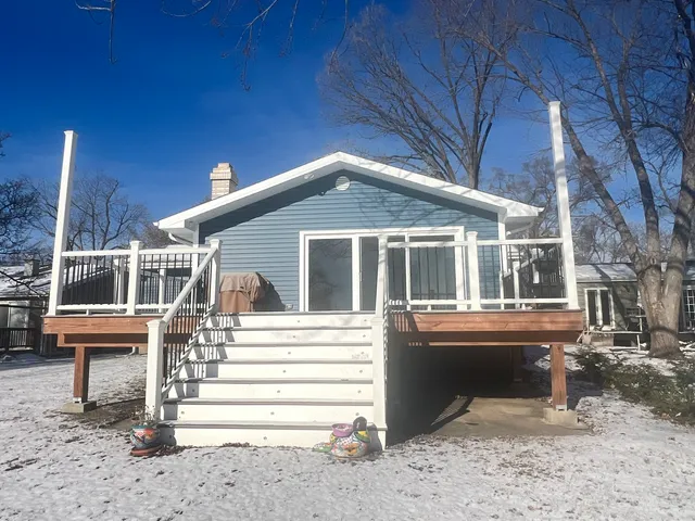 a view of house with outdoor space