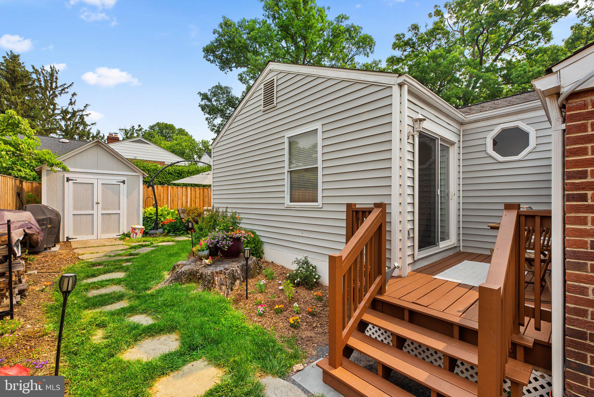 2419 Dennis Avenue Silver Spring, MD 20902 - Photo 36 of 41 New Deck that leads to side and backyard