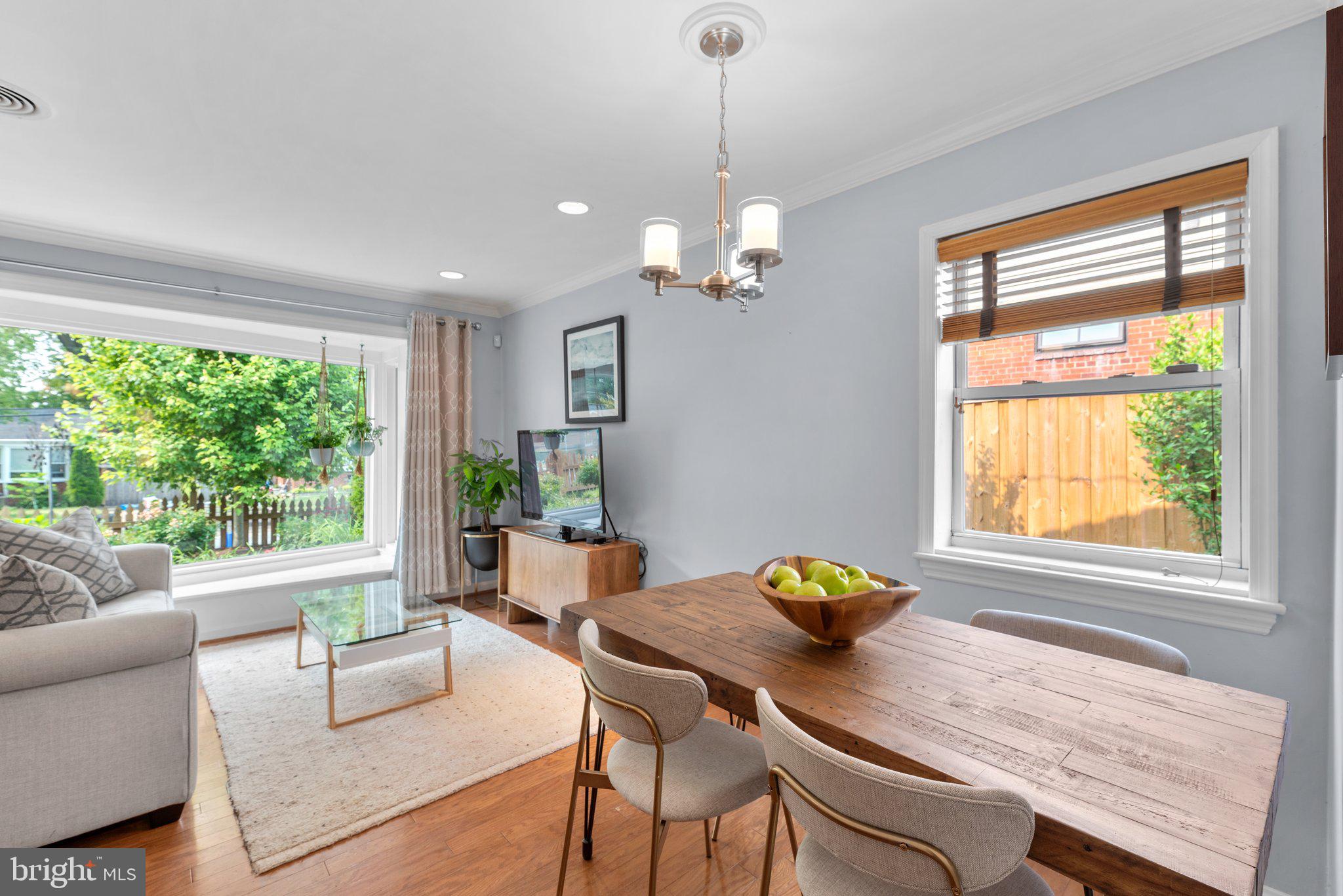 2419 Dennis Avenue Silver Spring, MD 20902 - Photo 10 of 41 Bright Dining Room that opens into Living Room
