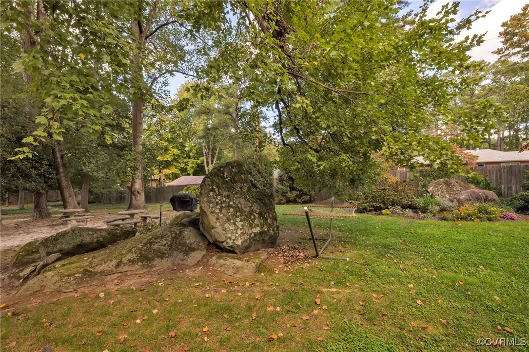2956 Hathaway Road, Unit U912 Richmond, VA 23225 - Photo 27 of 29 a backyard of a house with table and chairs