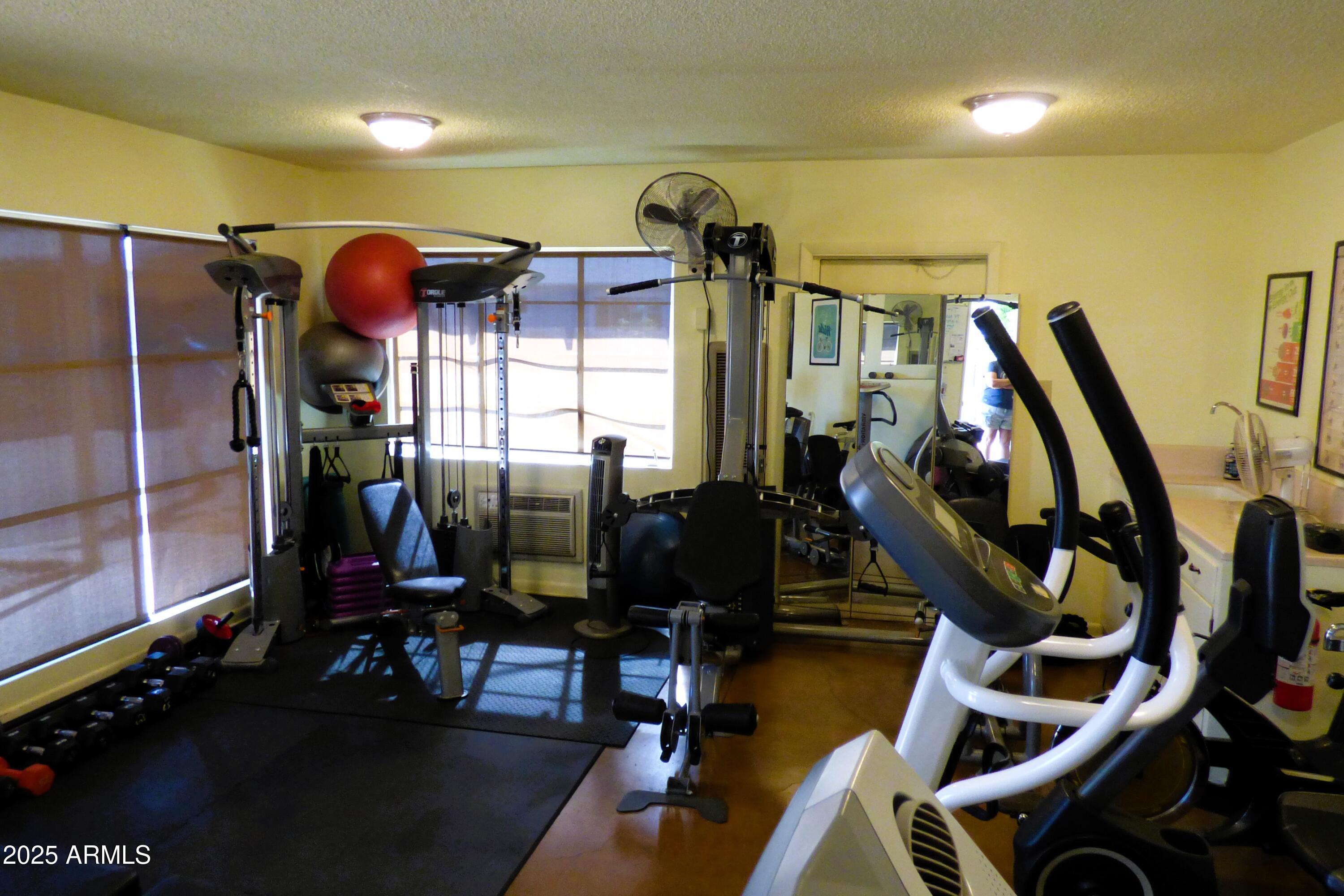 6700 East Thomas Road, Unit 34 Scottsdale, AZ 85251 - Photo 63 of 71 a view of a room with gym equipment
