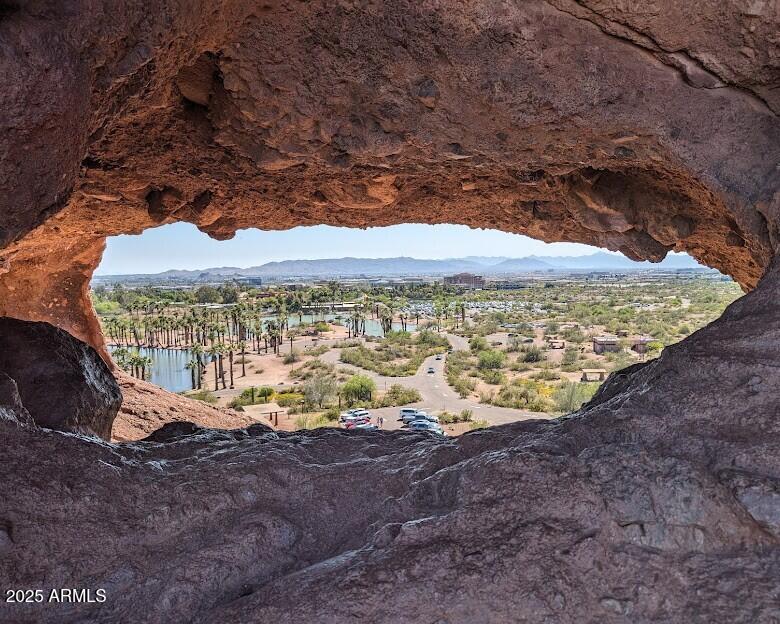6700 East Thomas Road, Unit 34 Scottsdale, AZ 85251 - Photo 71 of 71 a view of a yard with wooden fence