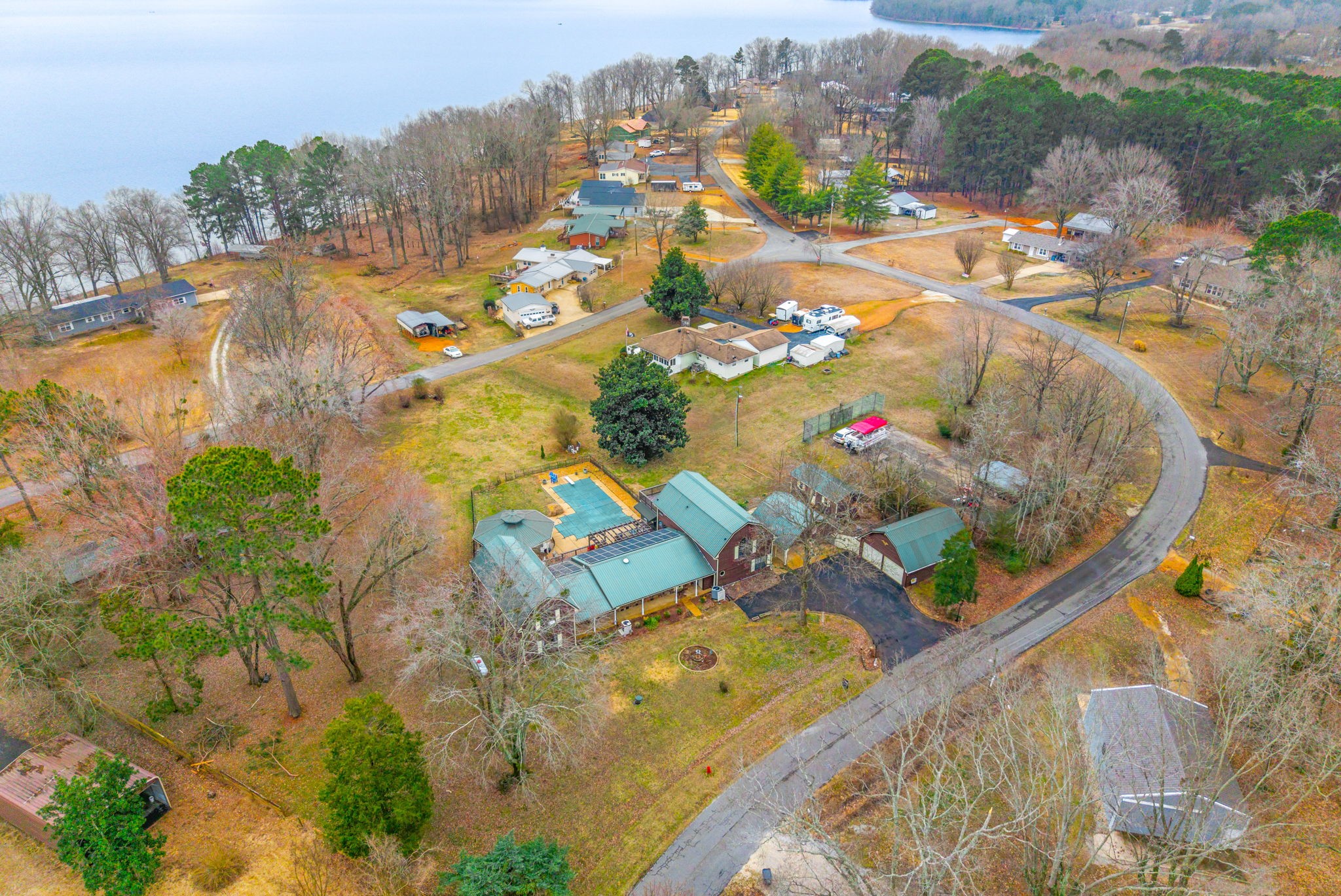 369 Holiday Acres Drive Springville, TN 38256 - Photo 93 of 100 an aerial view of residential houses with outdoor space