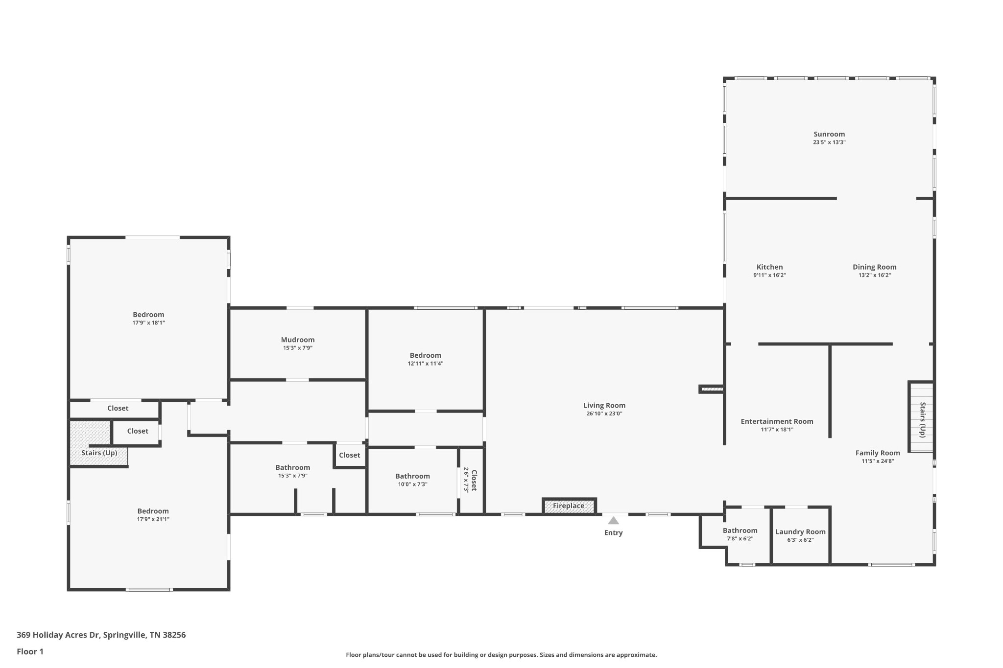 369 Holiday Acres Drive Springville, TN 38256 - Photo 97 of 100 a picture of floor plan