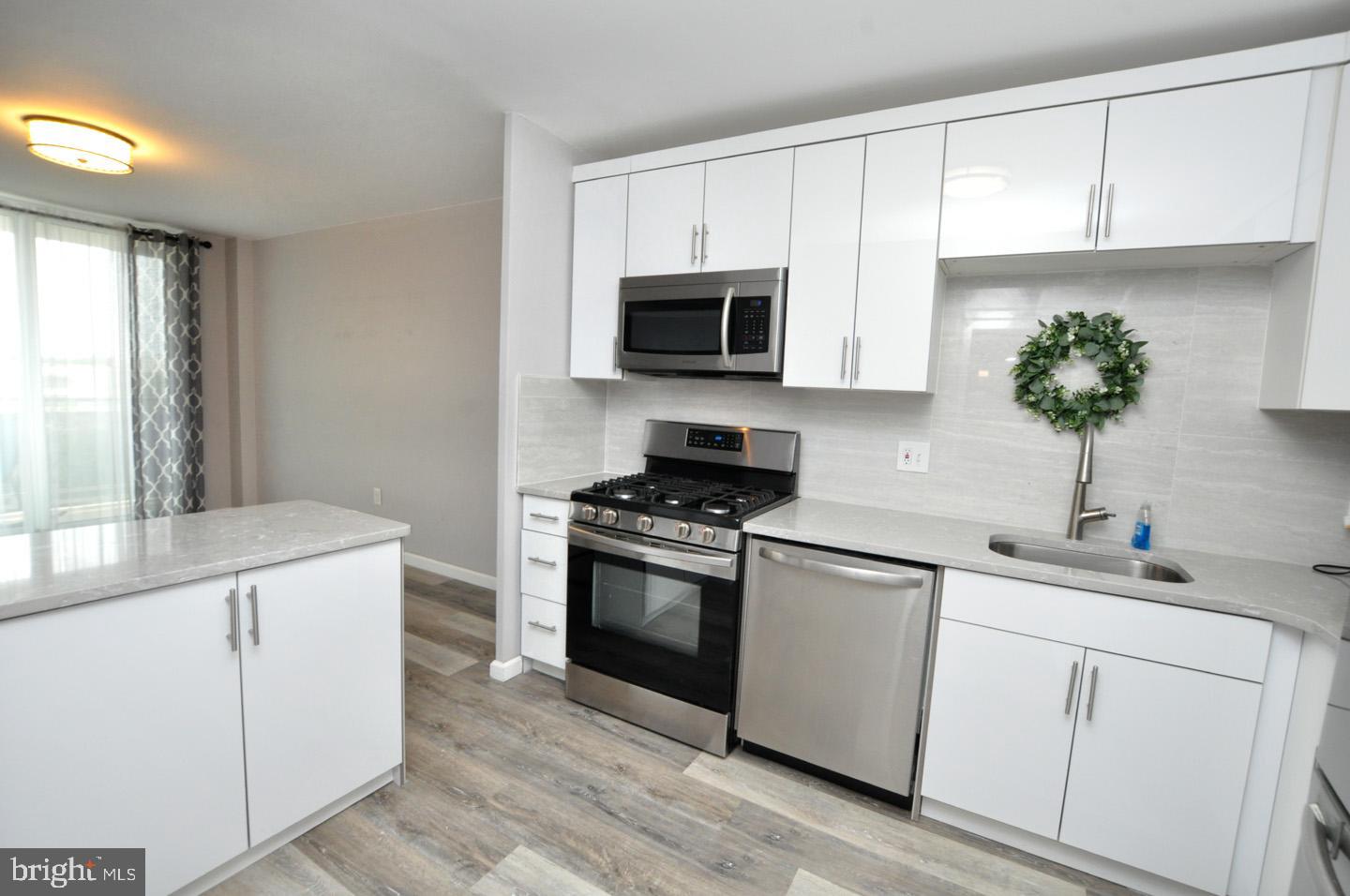 1840 Frontage Road, Unit 607 Cherry Hill, NJ 08034 - Photo 12 of 21 Modern kitchen with sleek finishes.