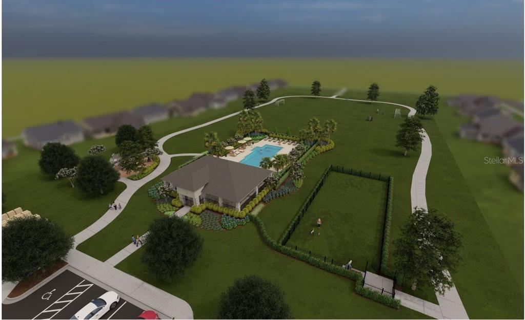 236 Flag Lilly Lane Umatilla, FL 32784 - Photo 22 of 25 an aerial view of a house with a yard