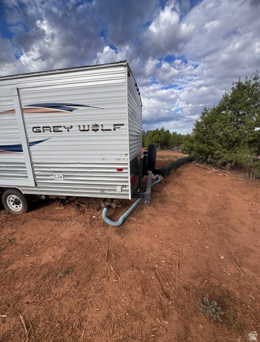 347 East North Old Summit Road Monticello, UT 84535 - Photo 23 of 30 travel trailer hooked directly up to septic system