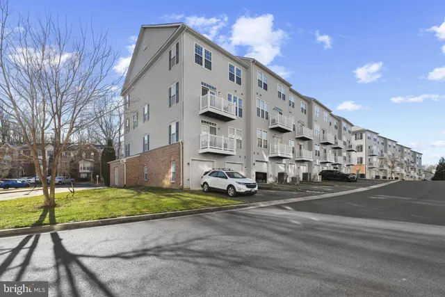 a view of a building with street view