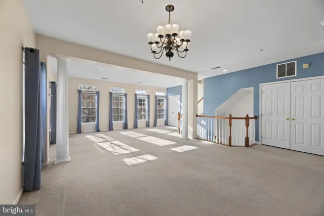 a view of an front door