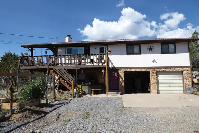 a view of a house with a patio