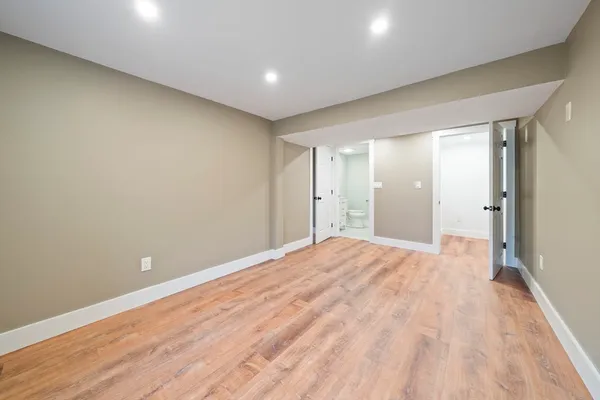 a view of empty room