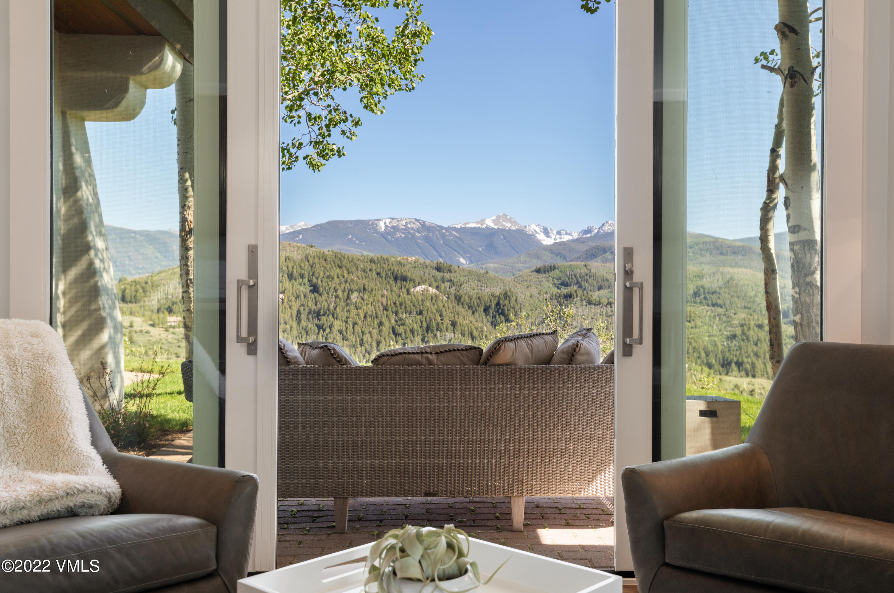 100 Casteel Ridge Edwards, CO 81632 - Photo 17 of 36 a view of a balcony with furniture