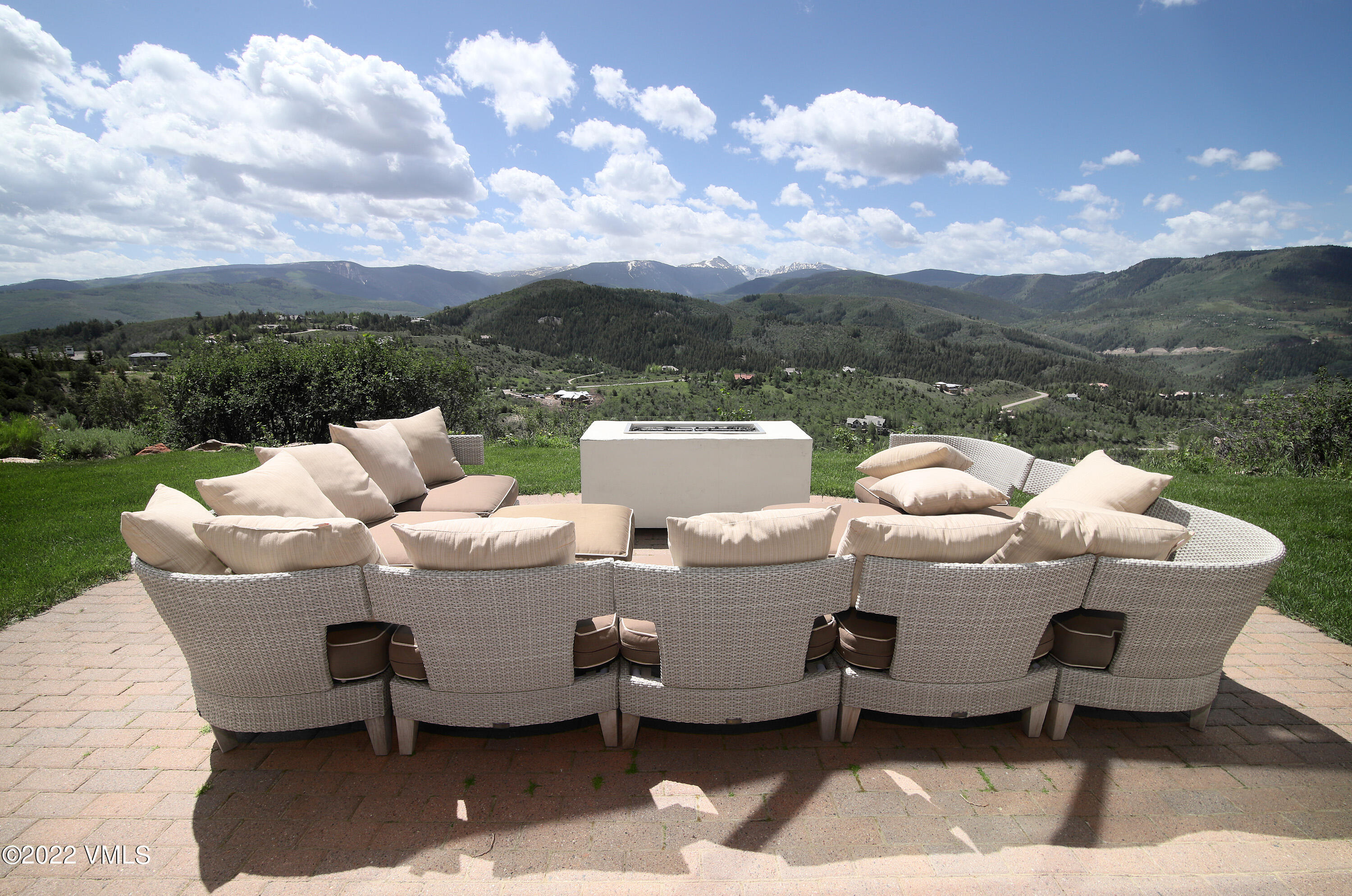 100 Casteel Ridge Edwards, CO 81632 - Photo 32 of 36 a view of a terrace with couches and sky view