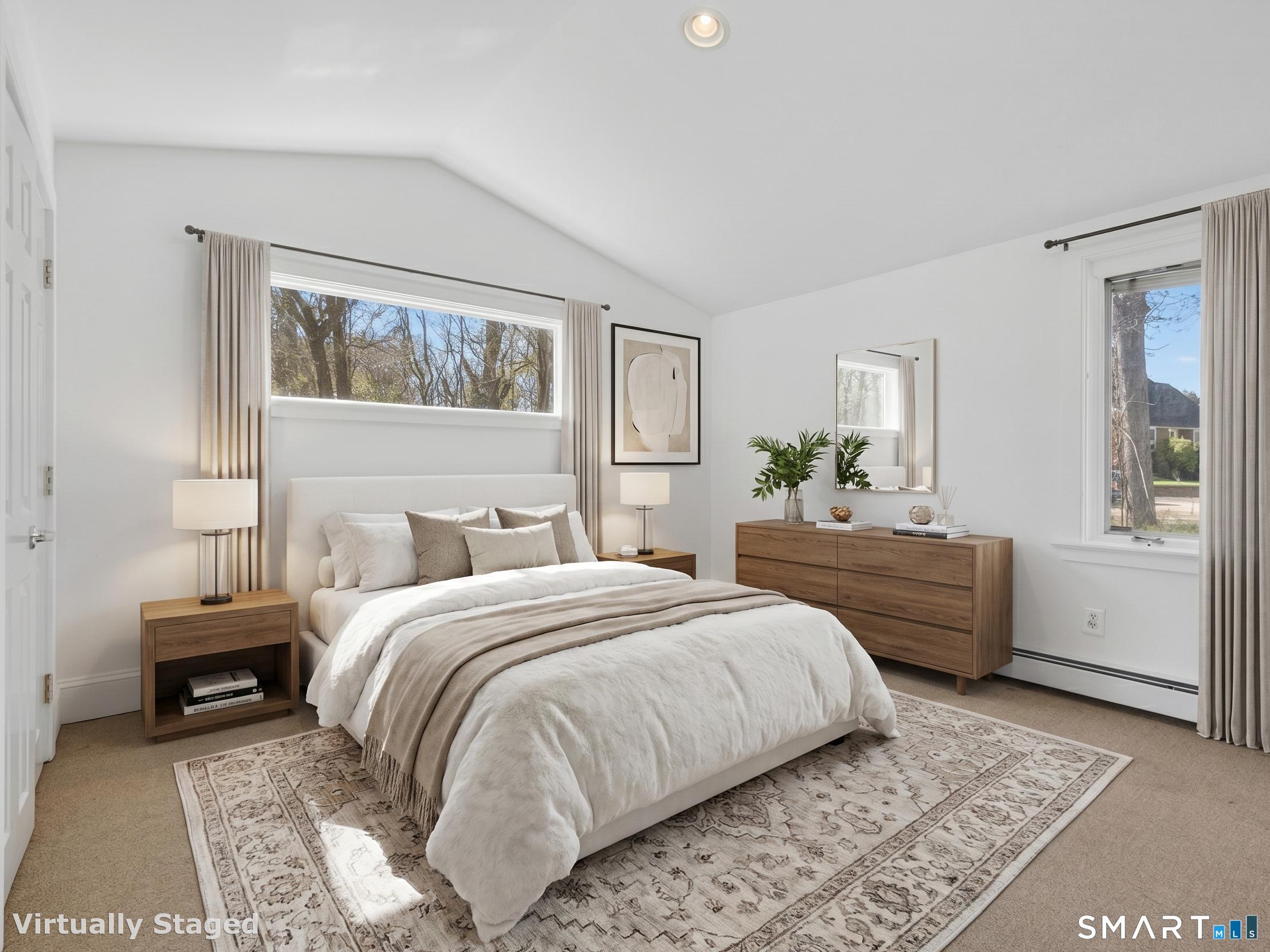 363 Farmholme Road Stonington, CT 06378 - Photo 15 of 39 Primary Bedroom Virtual Staged