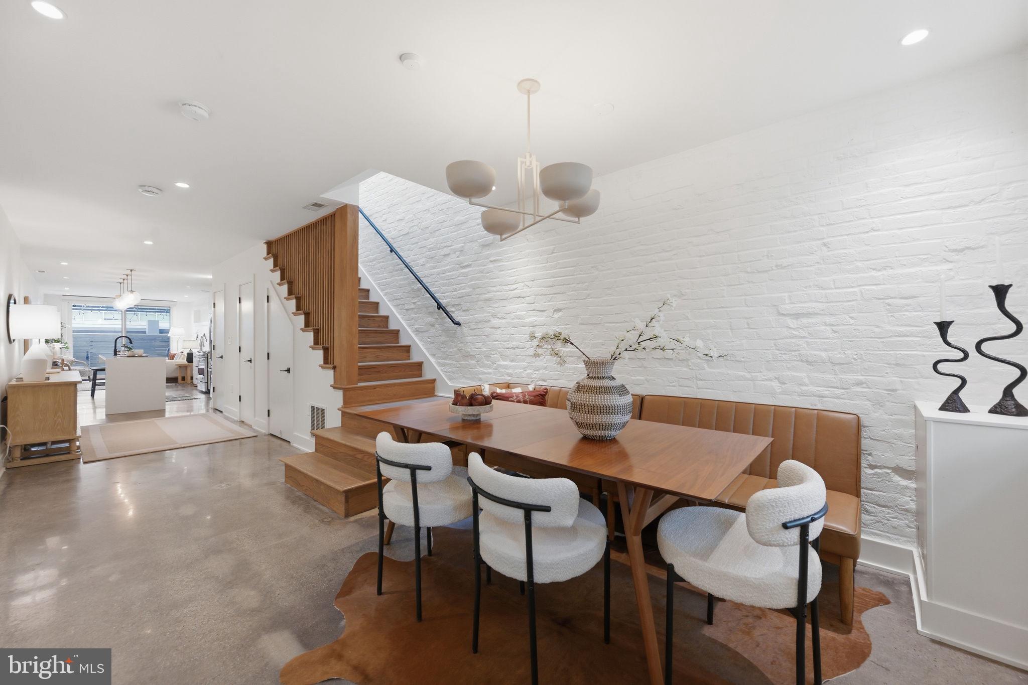 445 Ridge Street Northwest Washington, DC 20001 - Photo 14 of 39 Modern elegance meets cozy charm.