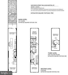 $1,180,000 | 445 Ridge Street Northwest, Washington, DC 20001