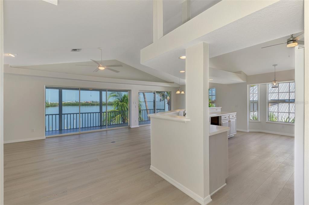 1380 Beach Road, Unit 4 Englewood, FL 34223 - Photo 12 of 47 a view of livingroom with furniture and wooden floor