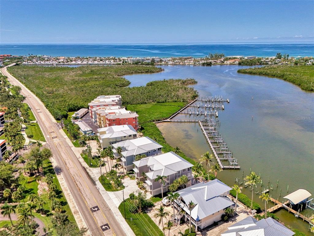 1380 Beach Road, Unit 4 Englewood, FL 34223 - Photo 7 of 47 an aerial view of a city