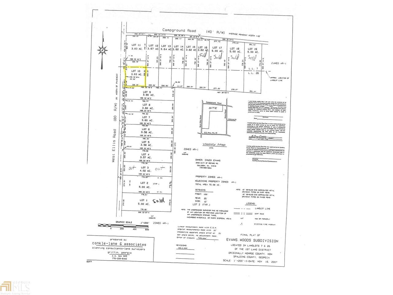 5136 West Ellis Road, Unit LOT 10 Griffin, GA 30223 - Photo 1 of 1 Gallery Image 1