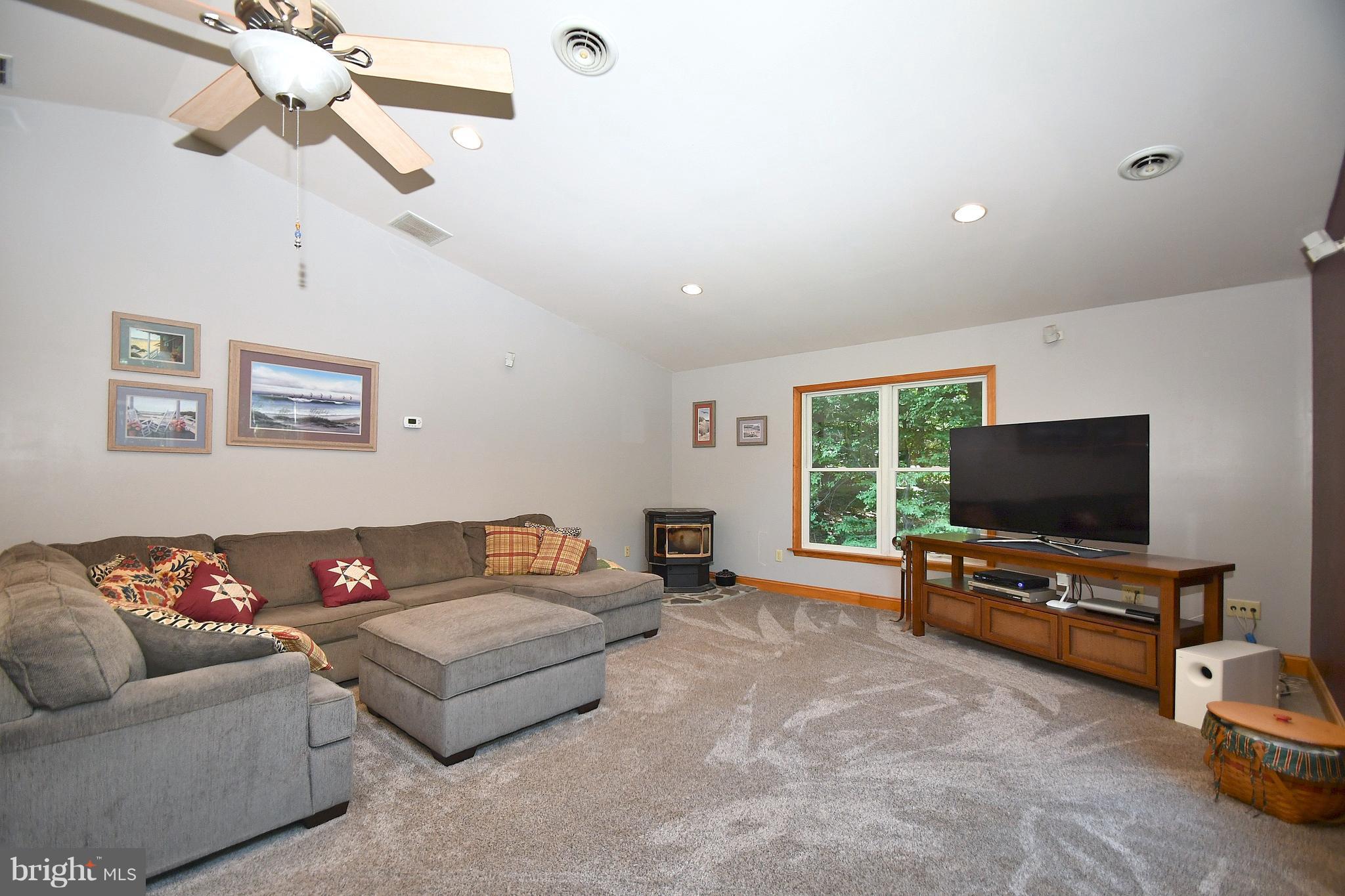 928 West Ring Factory Road Joppa, MD 21085 - Photo 4 of 30 Family room features a pellet stove