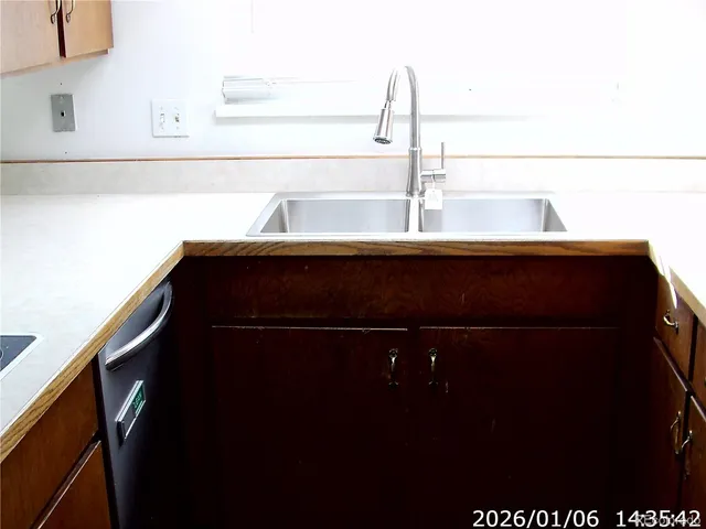 a close up of a sink