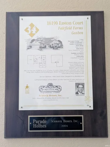 $390,000 | 16190 Easton Court, Goshen, IN 46526