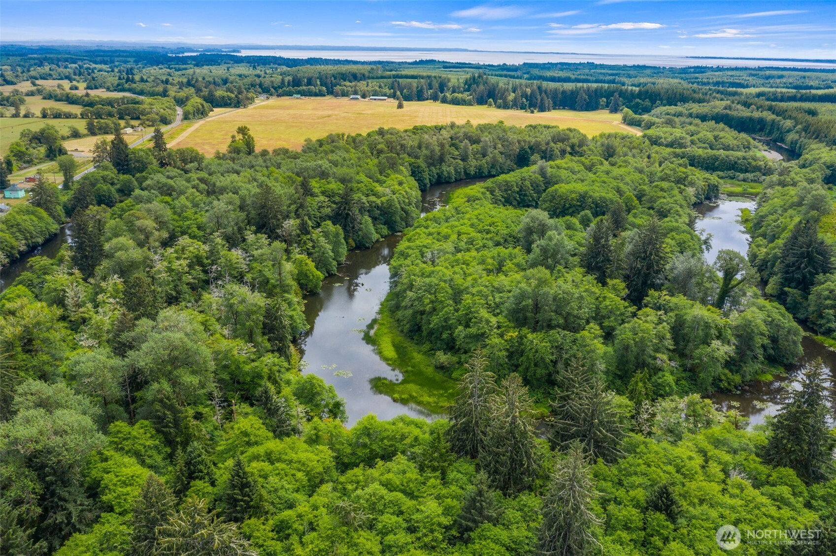 0 Ocean Beach Road Hoquiam, WA 98550 - Photo 14 of 16 an aerial view of valley and lake