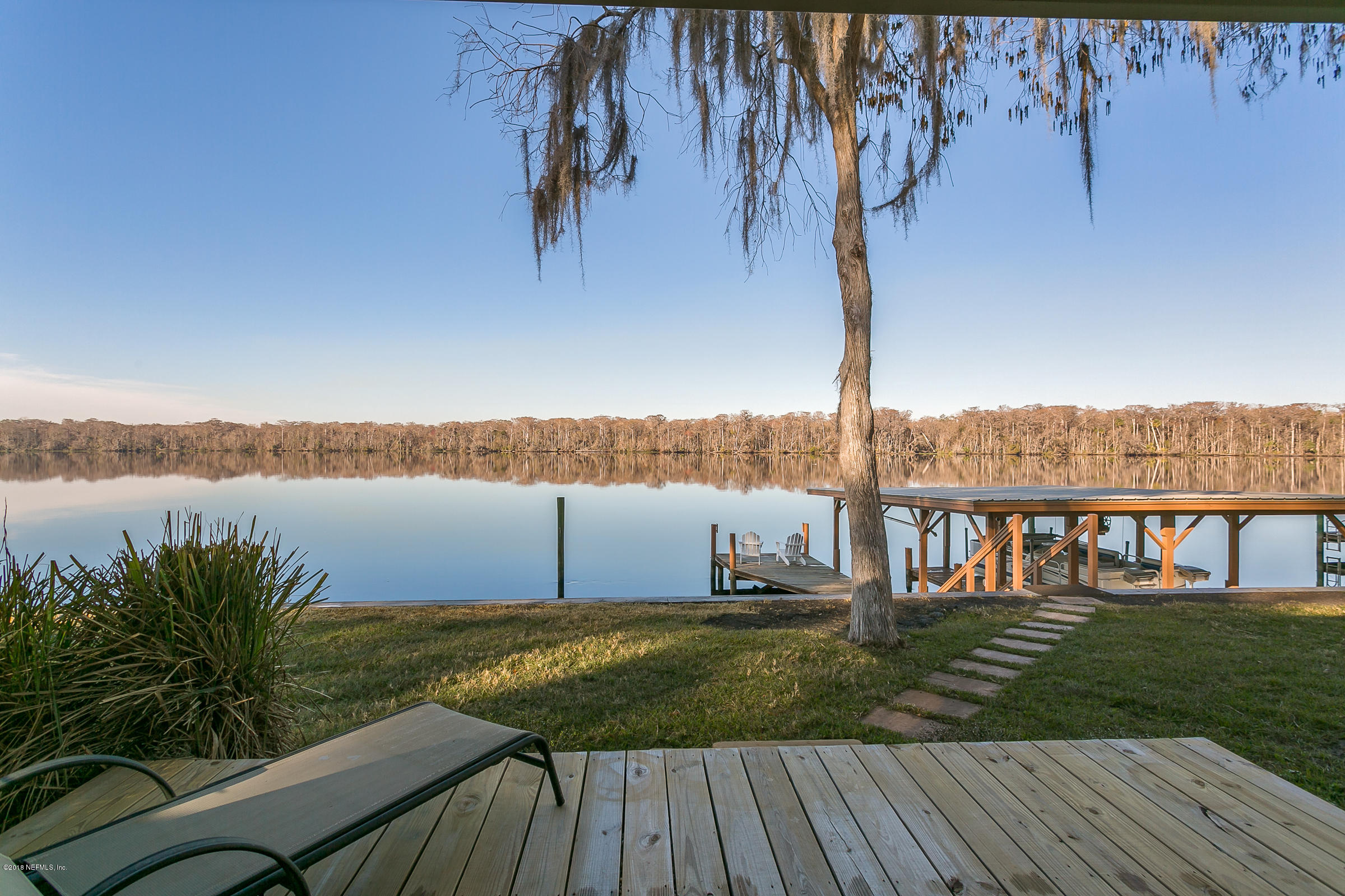 134 Norton's Fish Camp Road Satsuma, FL 32189 - Photo 22 of 43 Wood_Deck_View_1