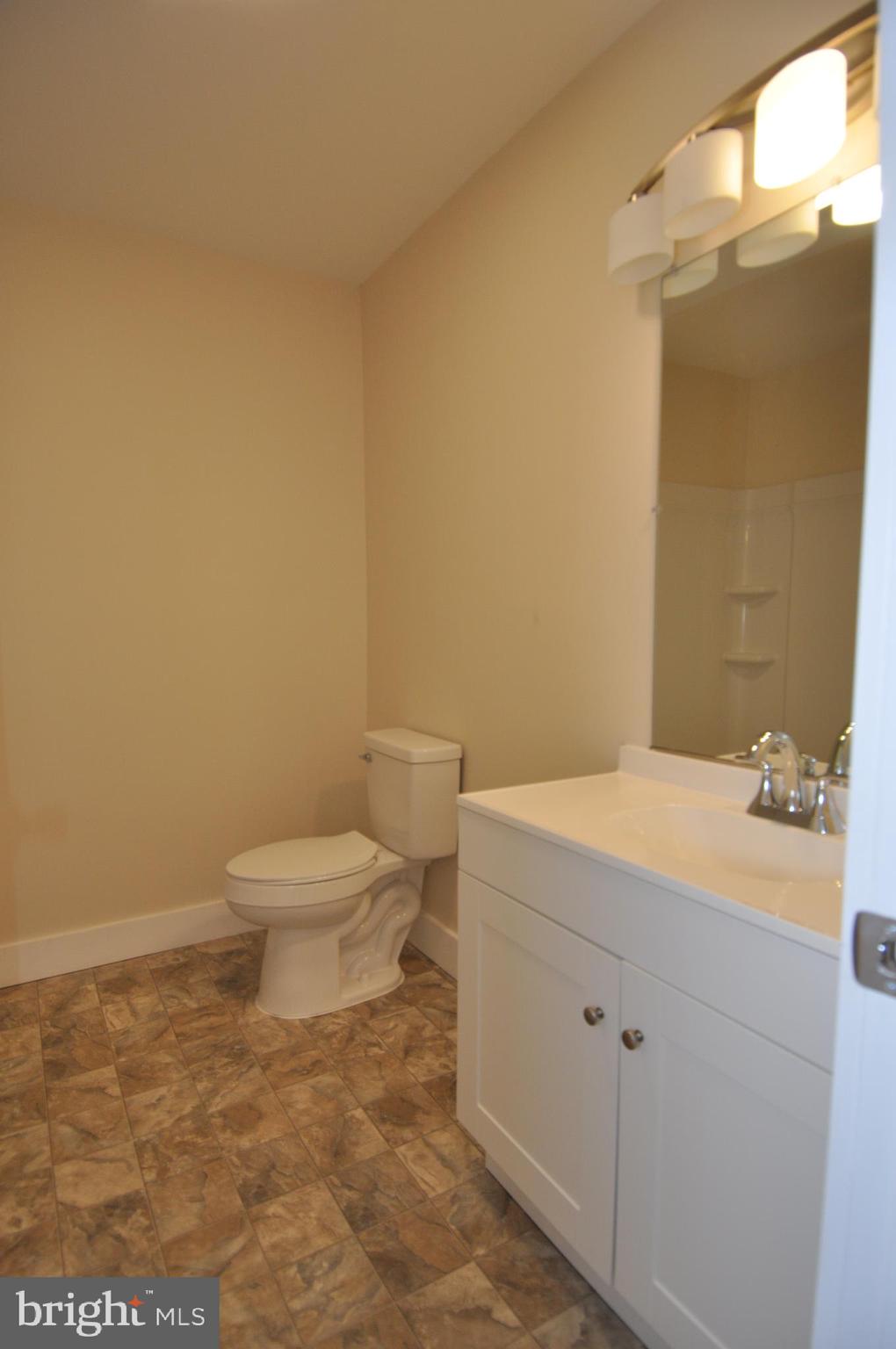 1529 Unionville Road Pocomoke City, MD 21851 - Photo 20 of 33 a bathroom with a sink a toilet and mirror