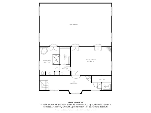 a picture of a room with a white wall and a picture