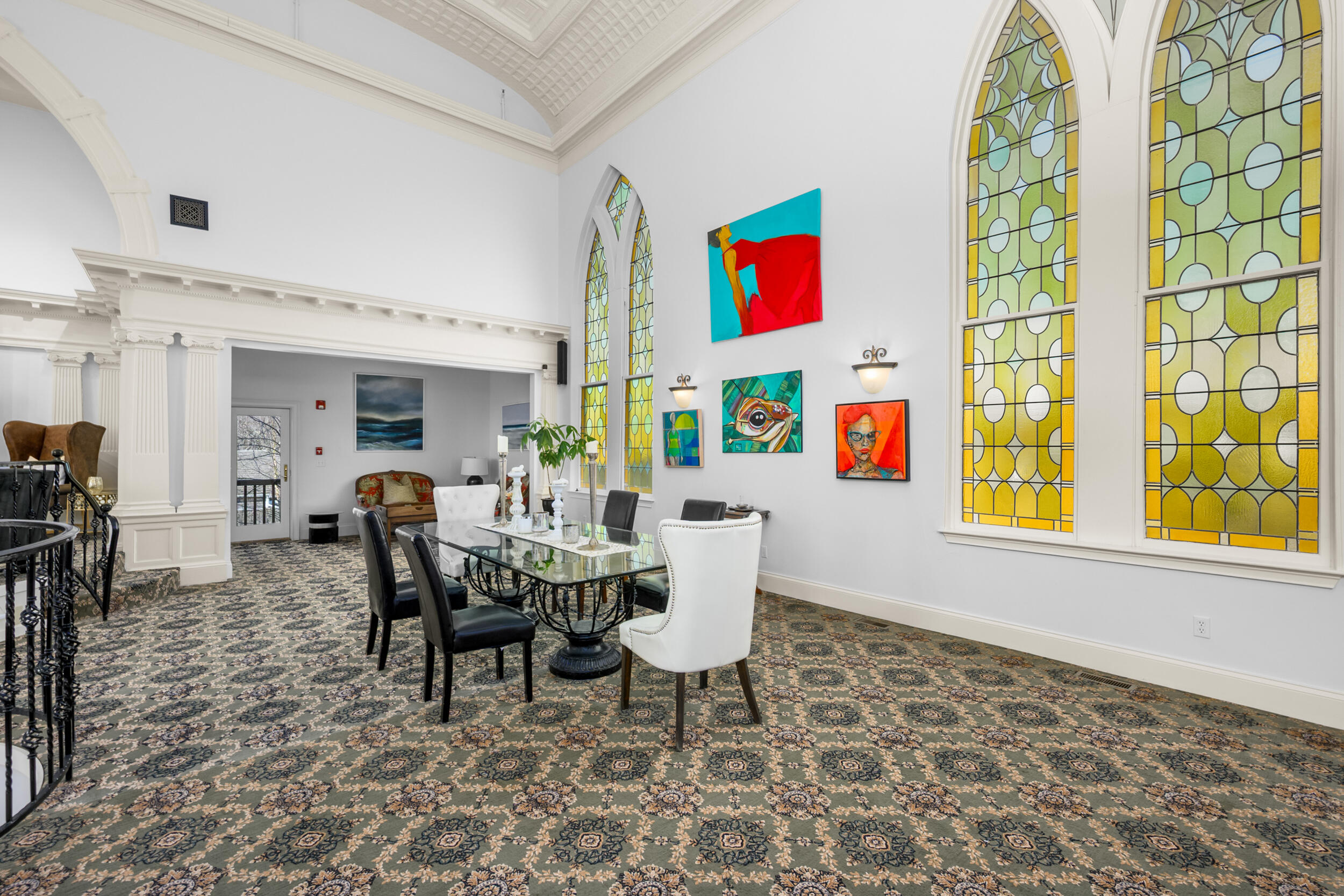 143 Main Street Sandwich, MA 02563 - Photo 24 of 39 a dining room with furniture a rug and a window