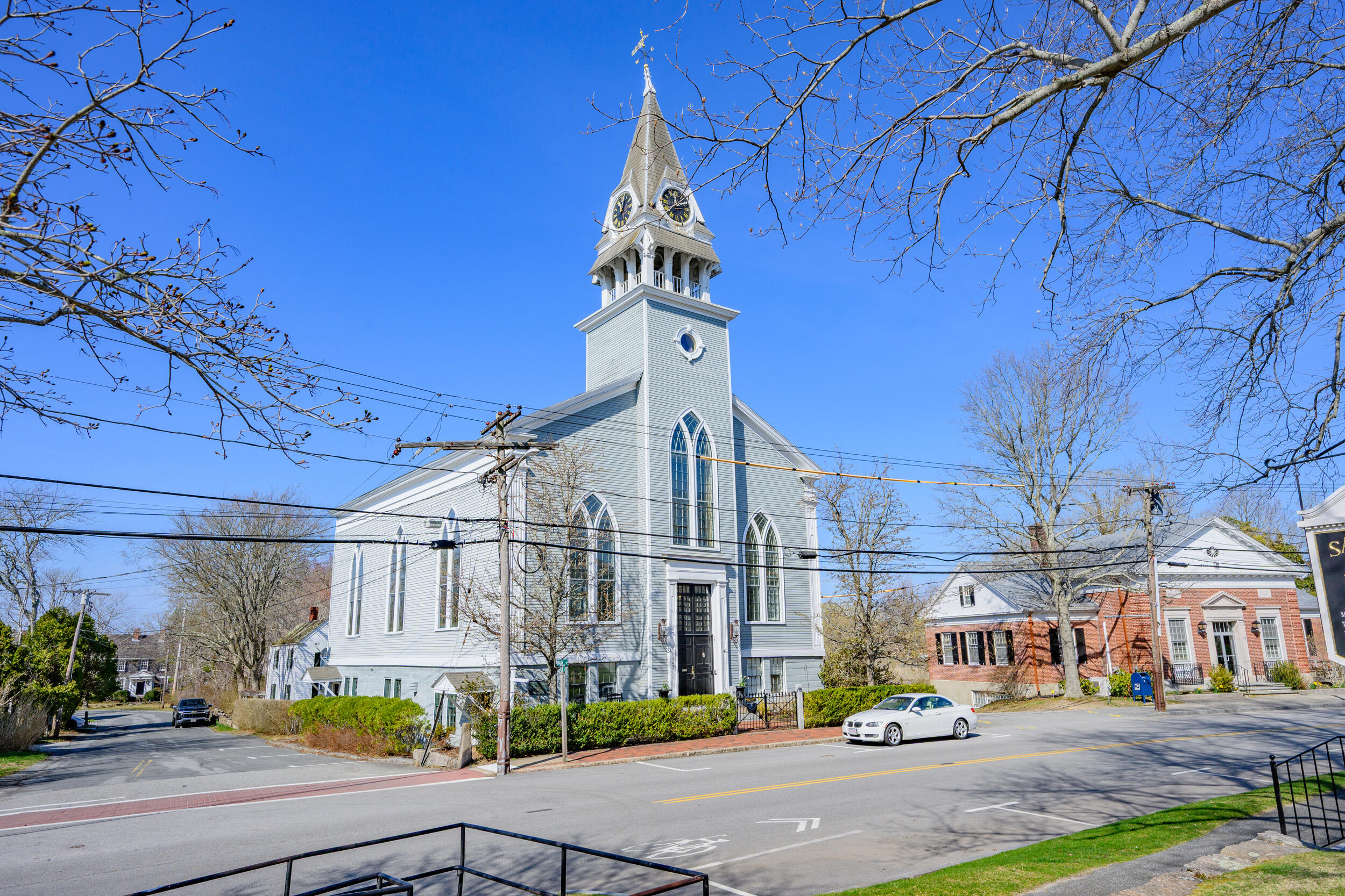 143 Main Street Sandwich, MA 02563 - Photo 10 of 39 a front view of a building with street view